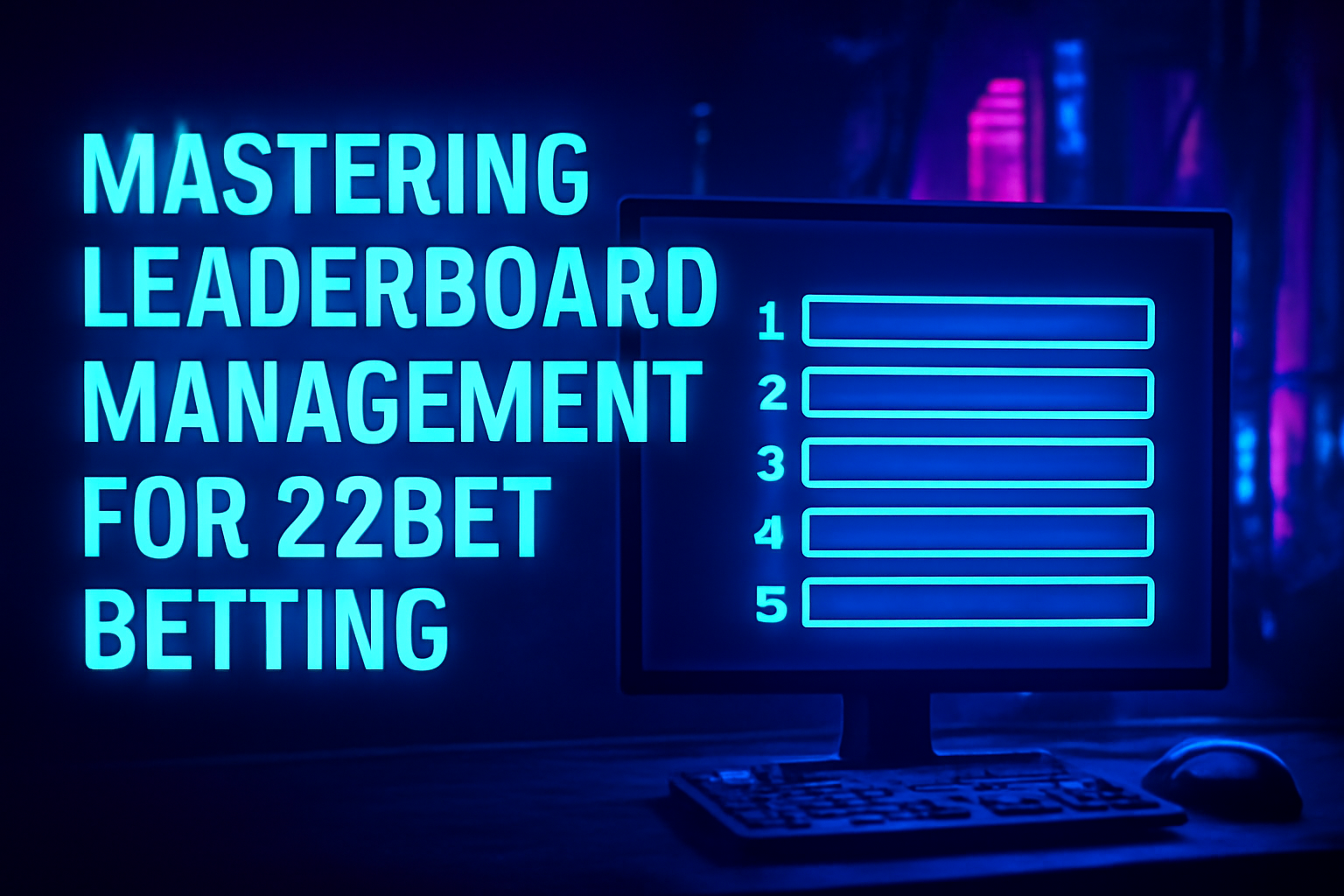 An informative graphic representing FAQs about 22bet with a modern design.