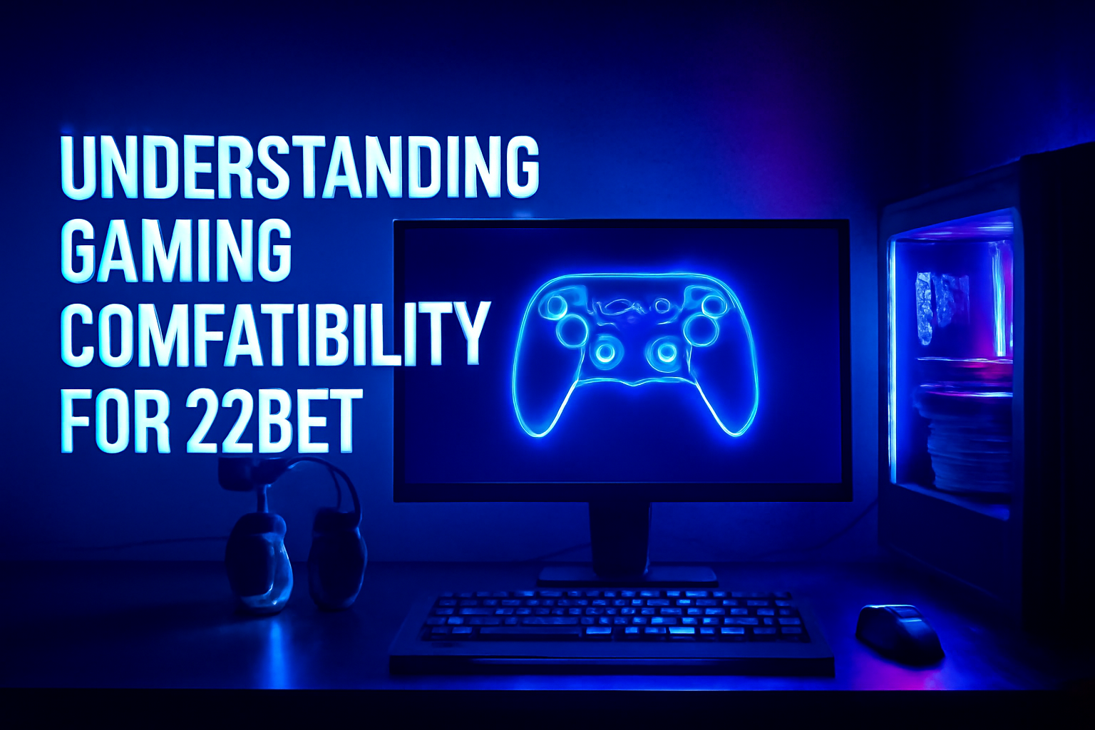 Informational graphic about the system requirements for the 22bet app.