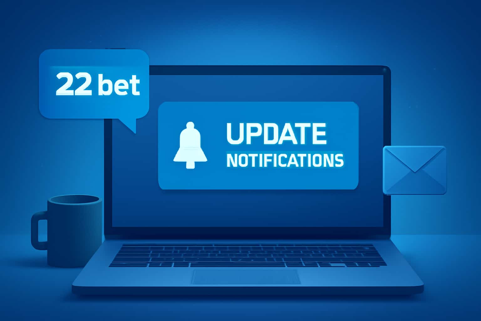 Visual representation of 22bet Update Notifications, highlighting important information.