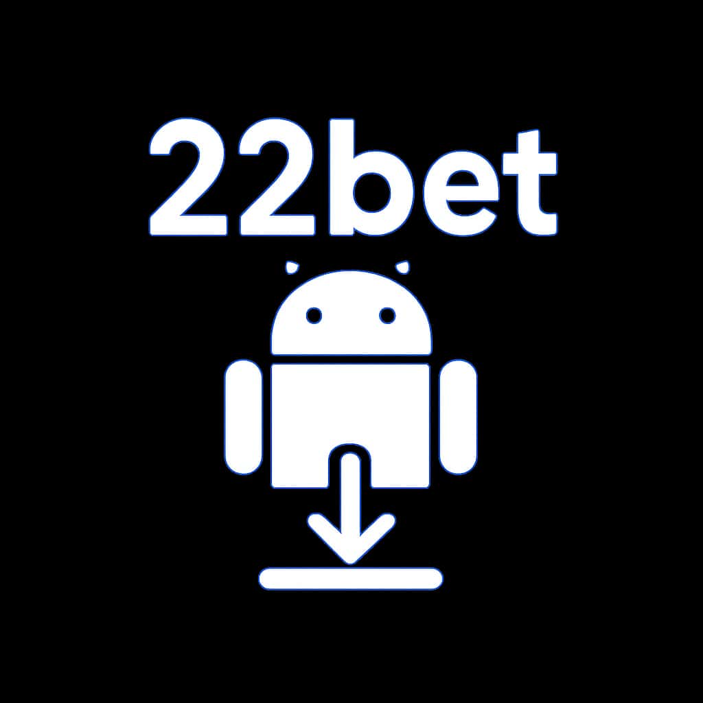 Icon representing the 22bet Android installation guide.
