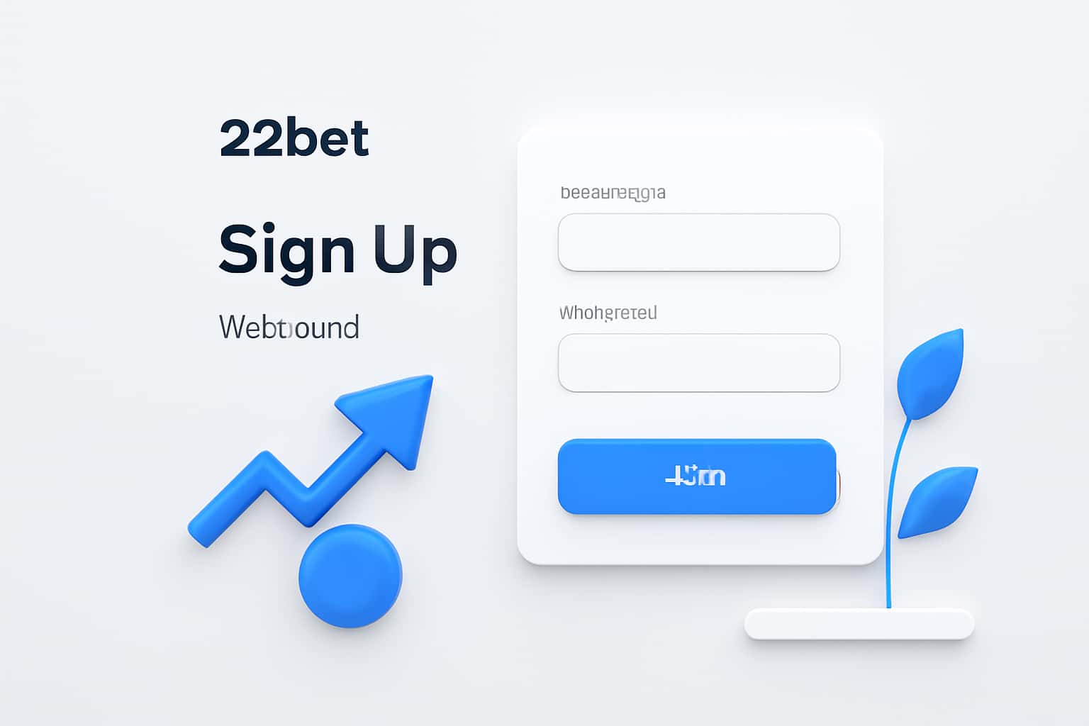 22bet Sign Up Portal Interface
